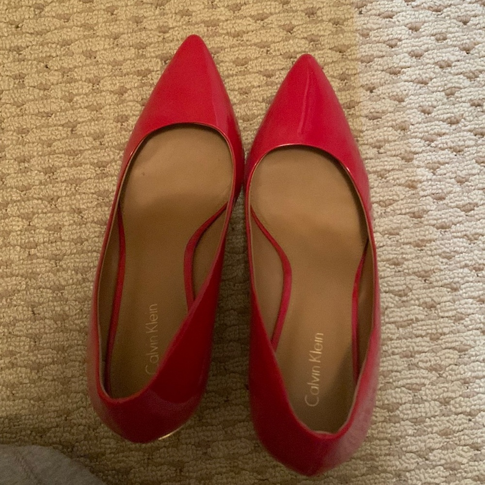 Red high heels